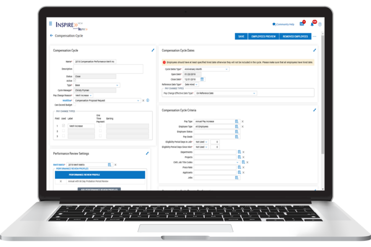 Compensation Management expand